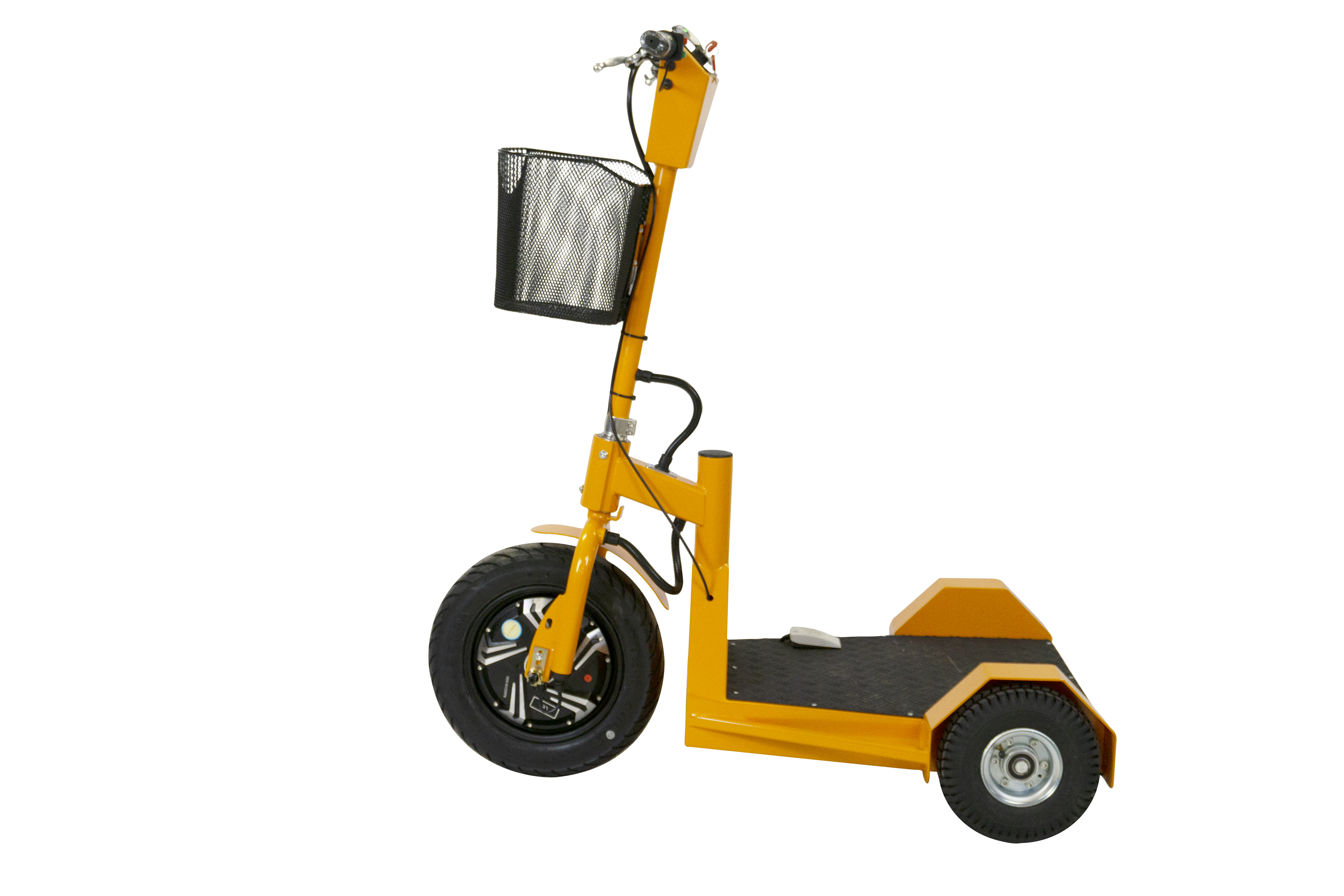 Seitenansicht des efatec Jumper Elektro-Dreiradrollers  bei dif-shop