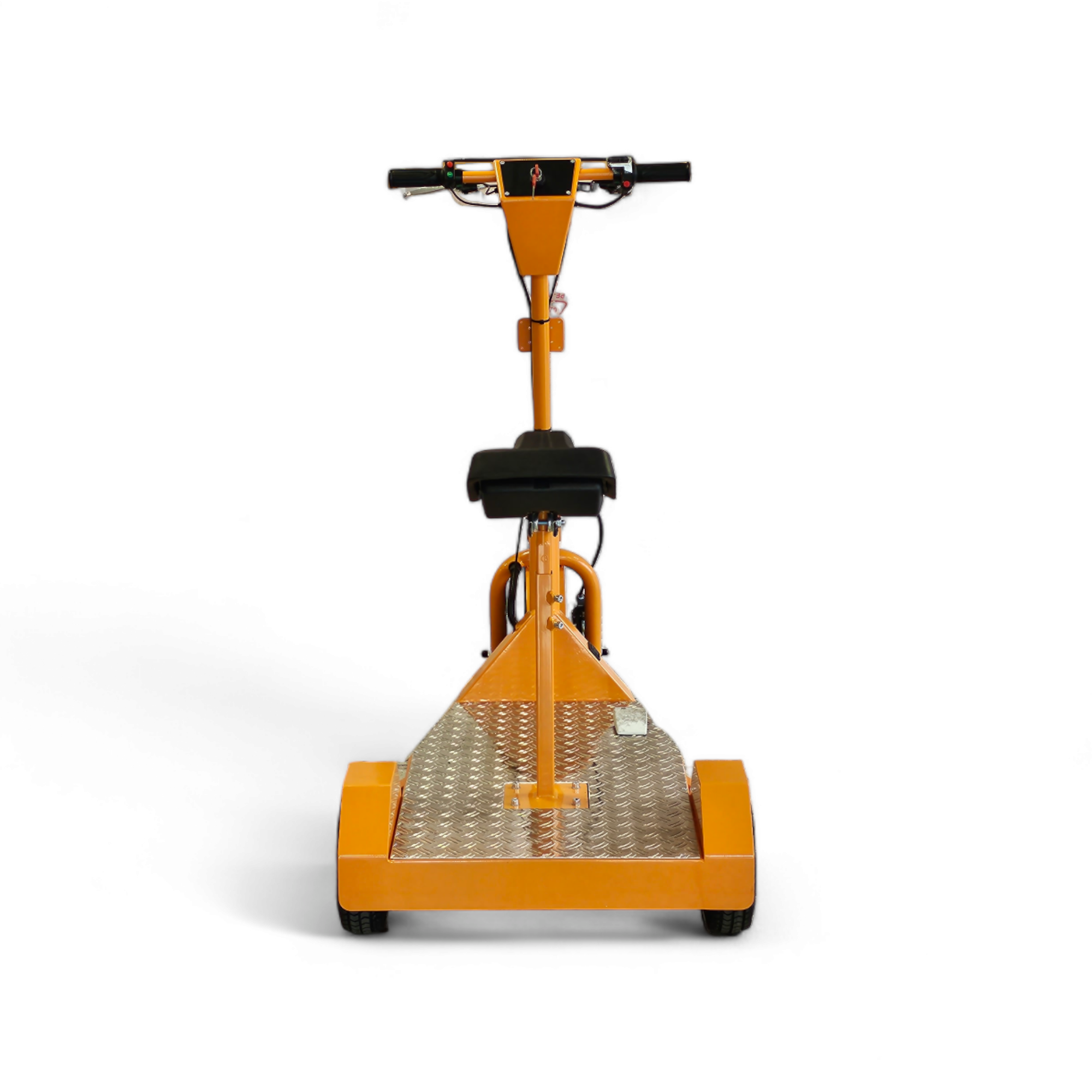 Rückansicht des efatec Jumper L Elektro-Dreiradrollers bei dif-shop