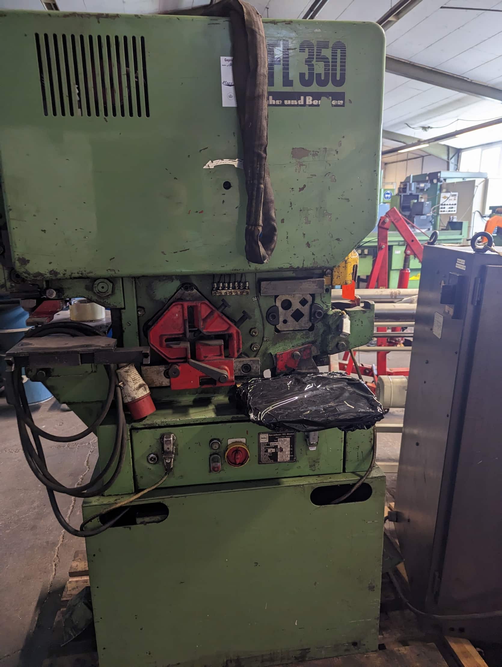 BFL 350 Muhe und Bender Profil-/Stabstahlschere / Lochstanze